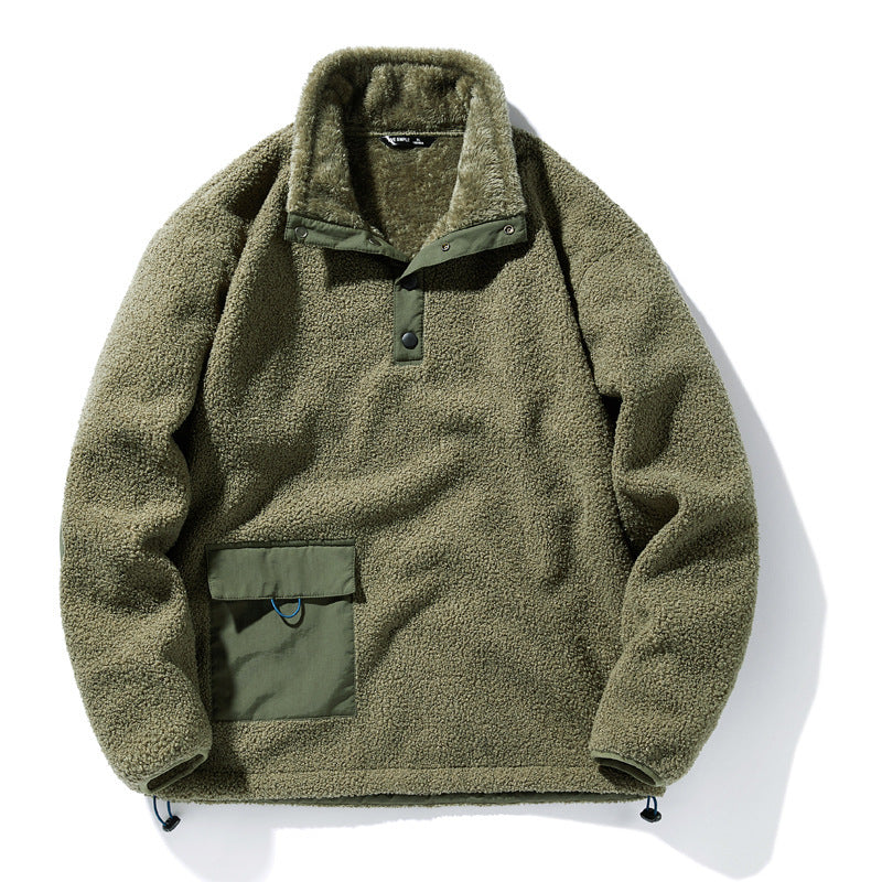 Herren Strapazierfähige Fleecejacke mit funktionalem Kragen Echo Archiv