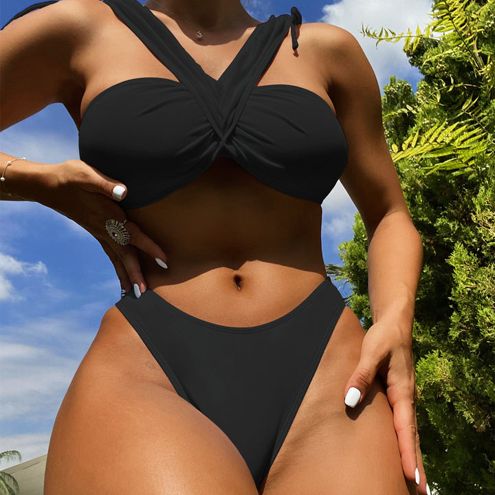 Damen Bandeau-Bikini mit verstellbaren Trägern und elegantem Twist-Design Echo Archiv