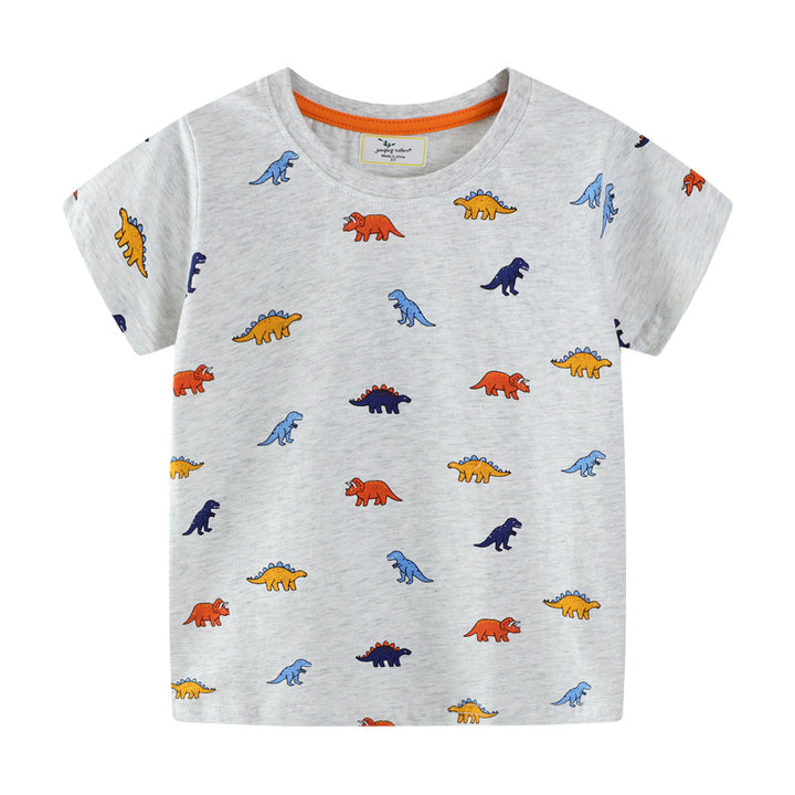 Kinder T-Shirt mit buntem Dinosauriermotiv Echo Archiv