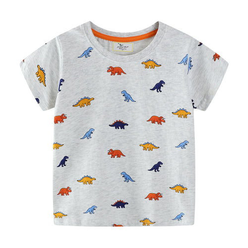 Kinder T-Shirt mit buntem Dinosauriermotiv Echo Archiv