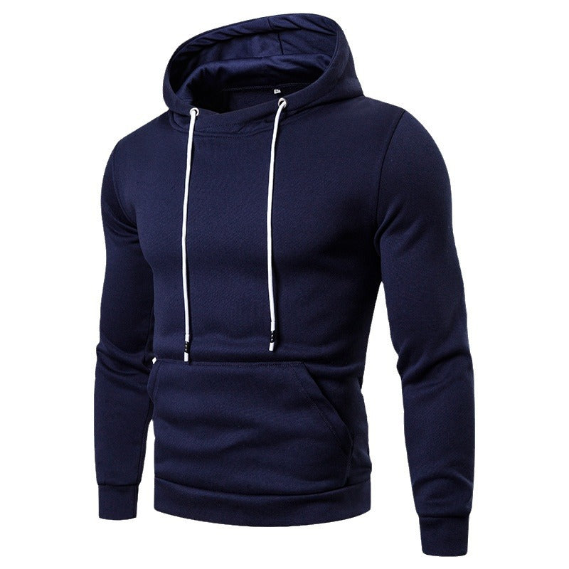 Herren Kapuzenpullover mit Kängurutasche und soften Baumwollmischung Echoarchiv