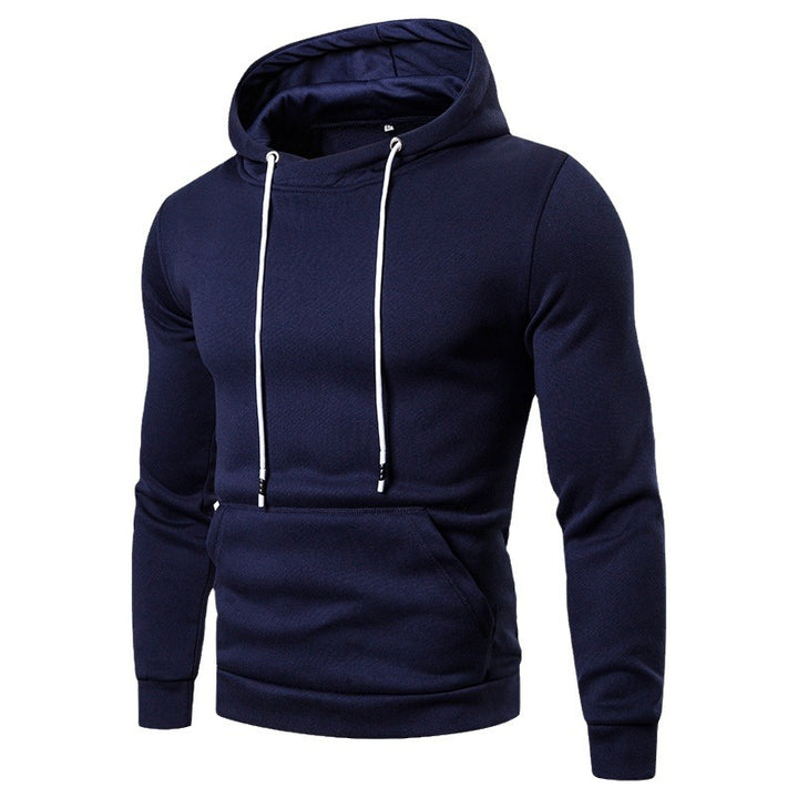 Herren Kapuzenpullover mit Kängurutasche und soften Baumwollmischung Echoarchiv