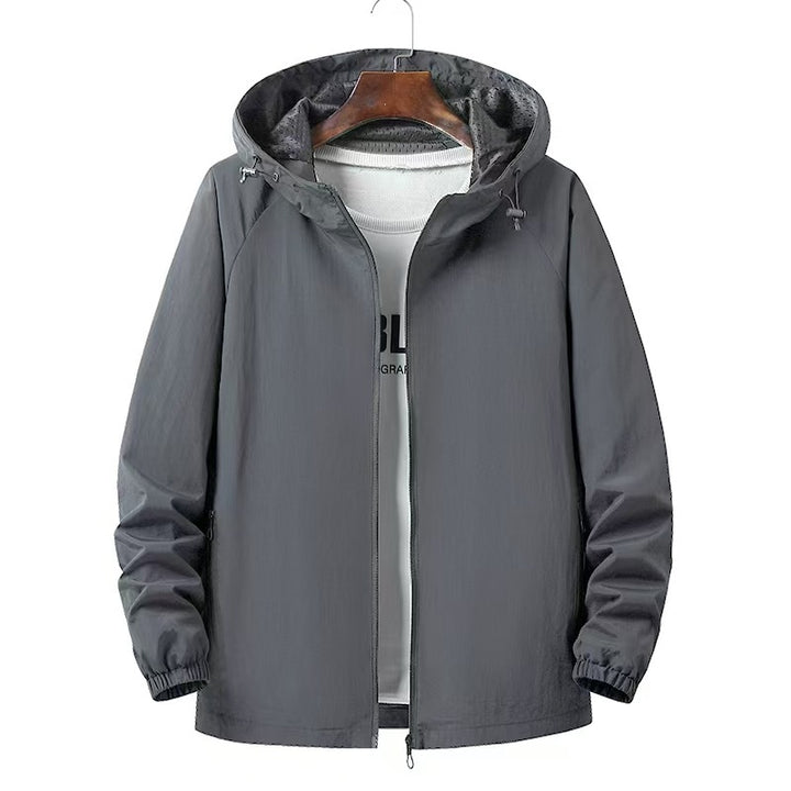 Herren Leichte Outdoorjacke mit Kapuze Echo Archiv