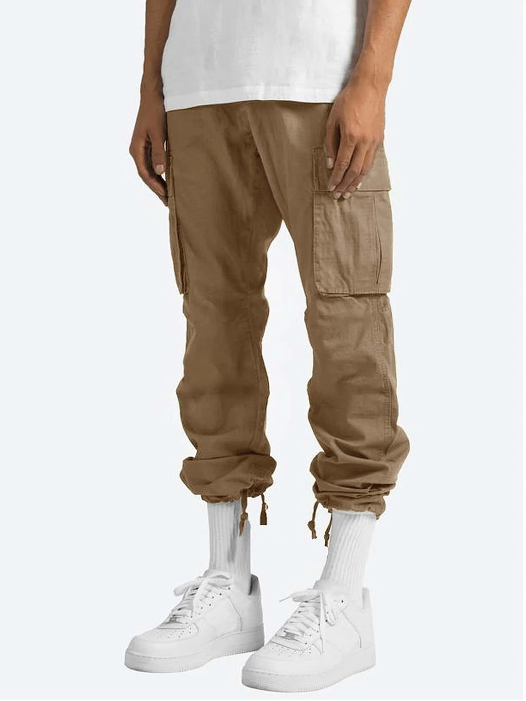 Herren Cargo-Hose mit bequemer Passform und vielseitigen Taschen Echoarchiv