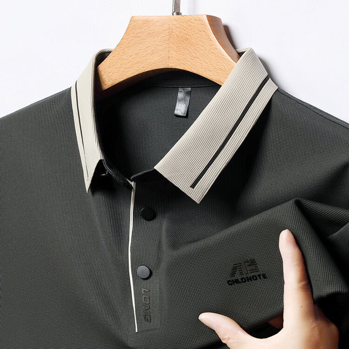 Herren feuchtigkeitsregulierendes Poloshirt mit modernem Kragen Echoarchiv