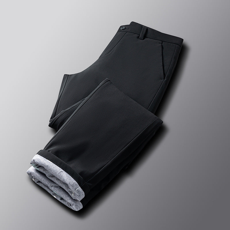 Herren Smarte Casual Stretch-Hosen Echoarchiv