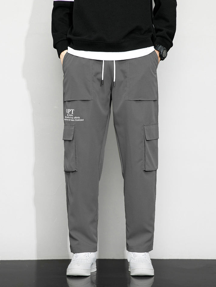 Herren Cargo-Hose mit praktischen Taschen und elastischem Bund Echo Archiv
