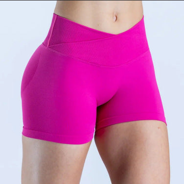 Damen Sportliche Shorts mit hohem Bund und figurformendem Schnitt Echo Archiv
