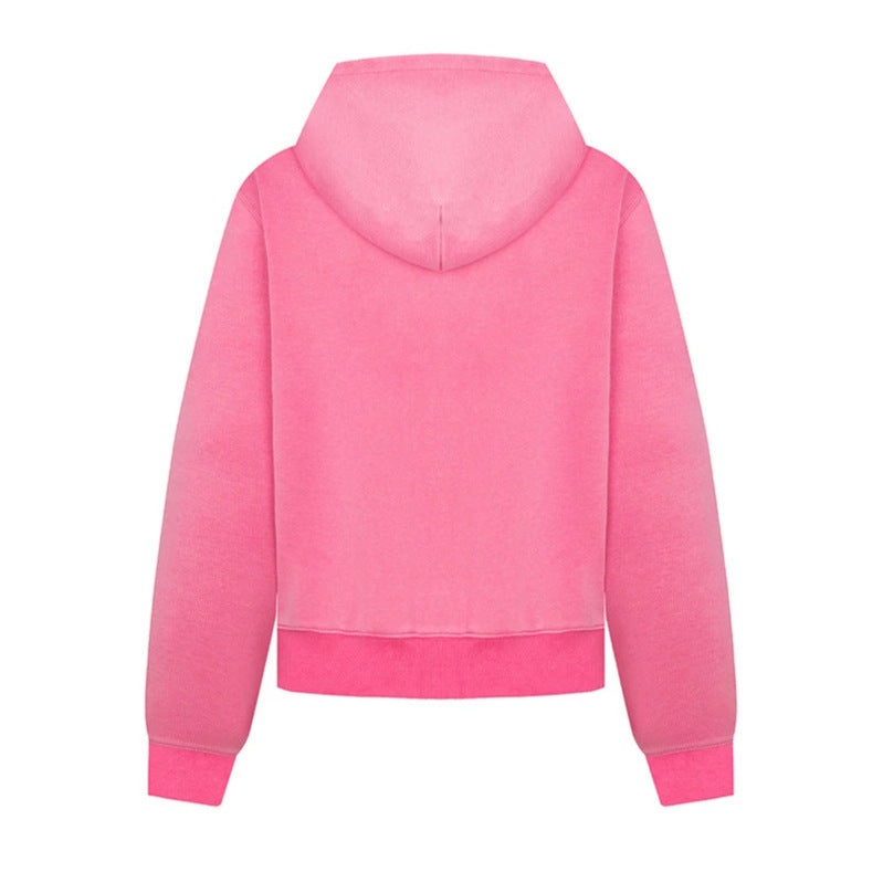 Damen Kapuzen-Sweatjacke im Military-Style mit Zierkordeln und Metallknöpfen Echoarchiv