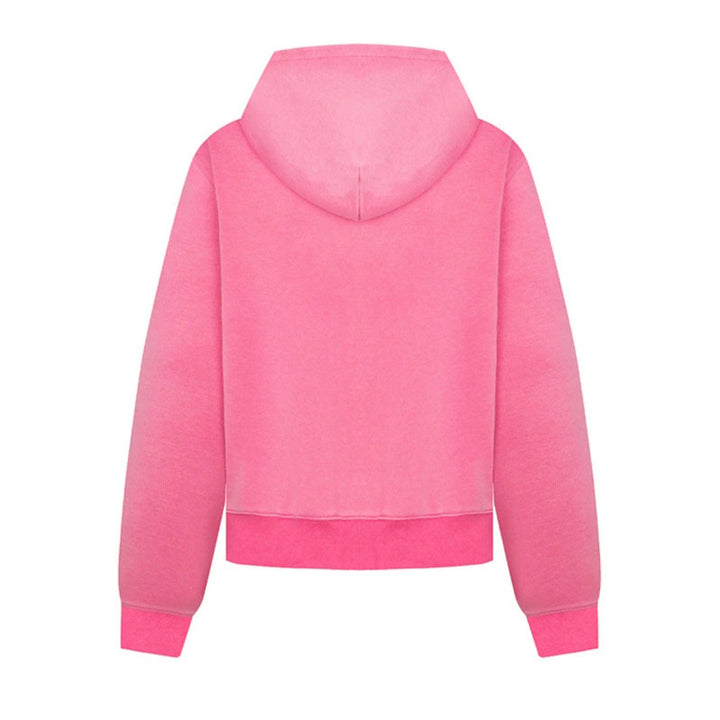 Damen Kapuzen-Sweatjacke im Military-Style mit Zierkordeln und Metallknöpfen Echoarchiv