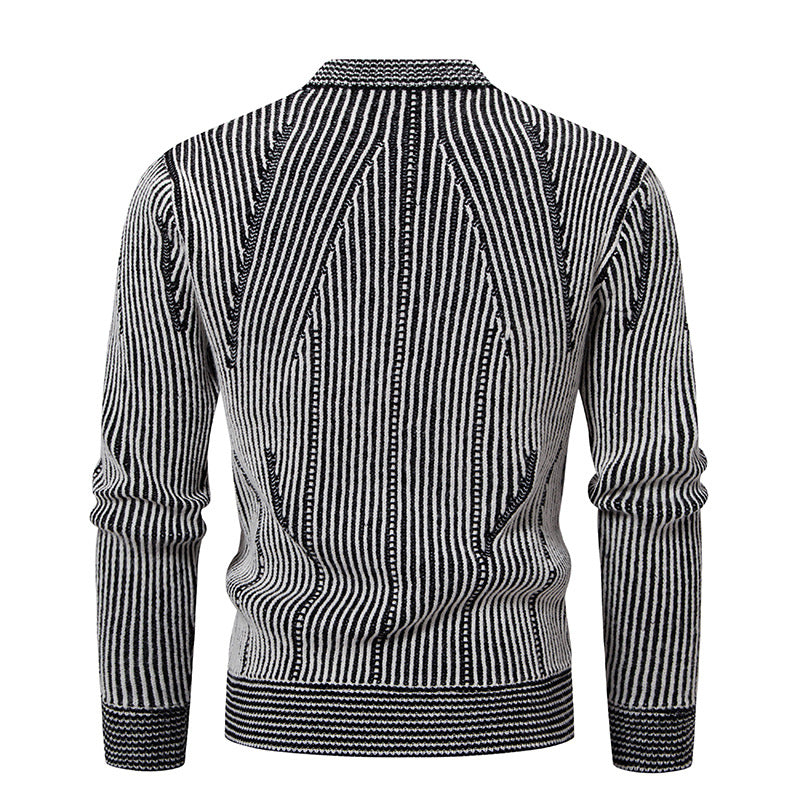 Herren Strickjacke mit strukturiertem Design Echoarchiv