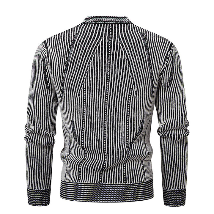 Herren Strickjacke mit strukturiertem Design Echoarchiv