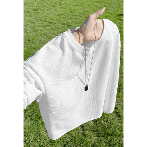 Damen Edler Strickpullover mit texturiertem Muster Echo Archiv