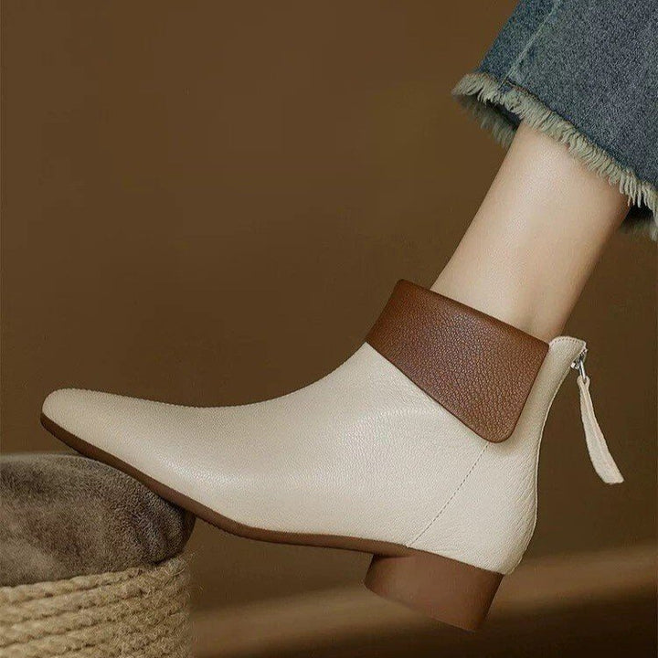 Damen Elegante Stiefeletten mit flexiblem Kragen Echo Archiv