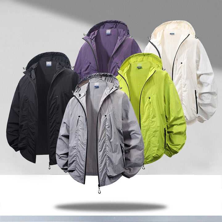 Herren Atmungsaktive Kapuzenjacke – Taviero