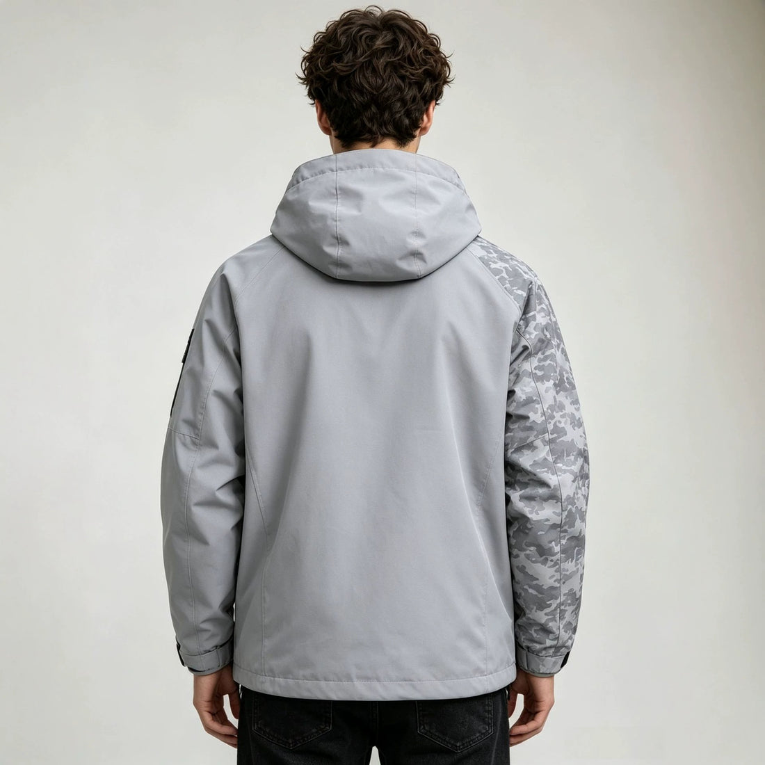 Herren Modische Funktionsjacke mit Kapuze – Taviero