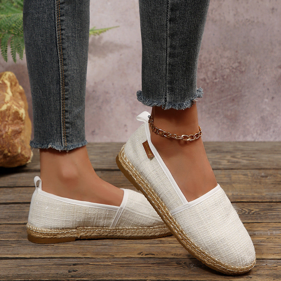 Damen Espadrilles mit rutschfester Sohle und anatomischem Fußbett – Lioré