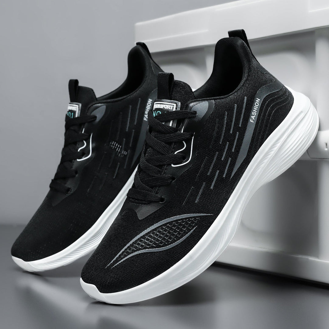 Damen Sportliche Sneakers mit atmungsaktiver Mesh-Oberfläche und dynamischem Dämpfungssystem Echo Archiv