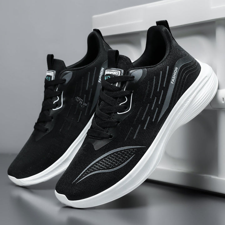 Damen Sportliche Sneakers mit atmungsaktiver Mesh-Oberfläche und dynamischem Dämpfungssystem Echo Archiv