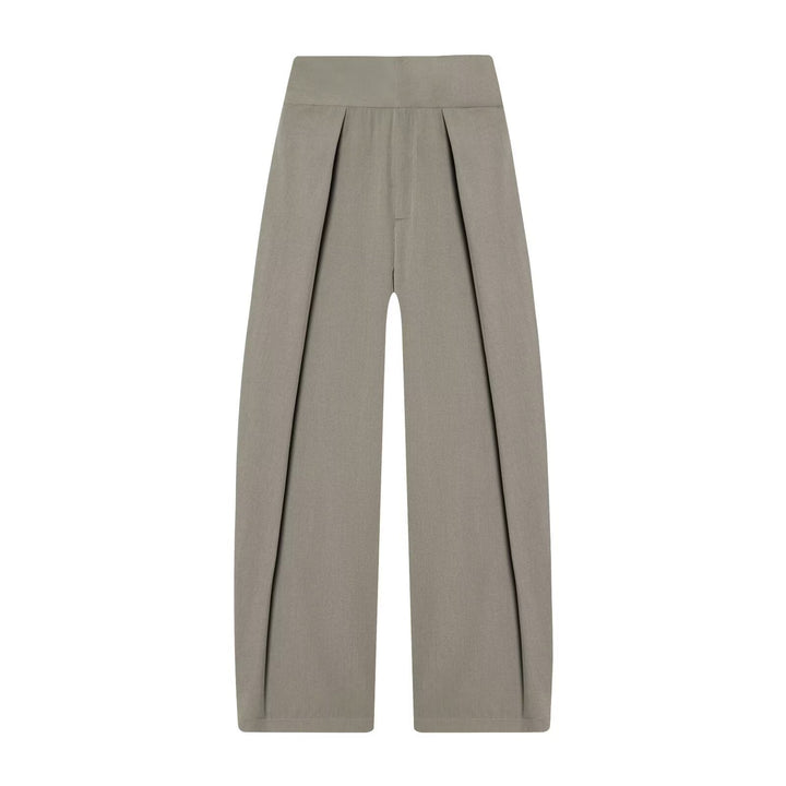 Damen elegante weite Hose mit feinen Falten Echo Archiv