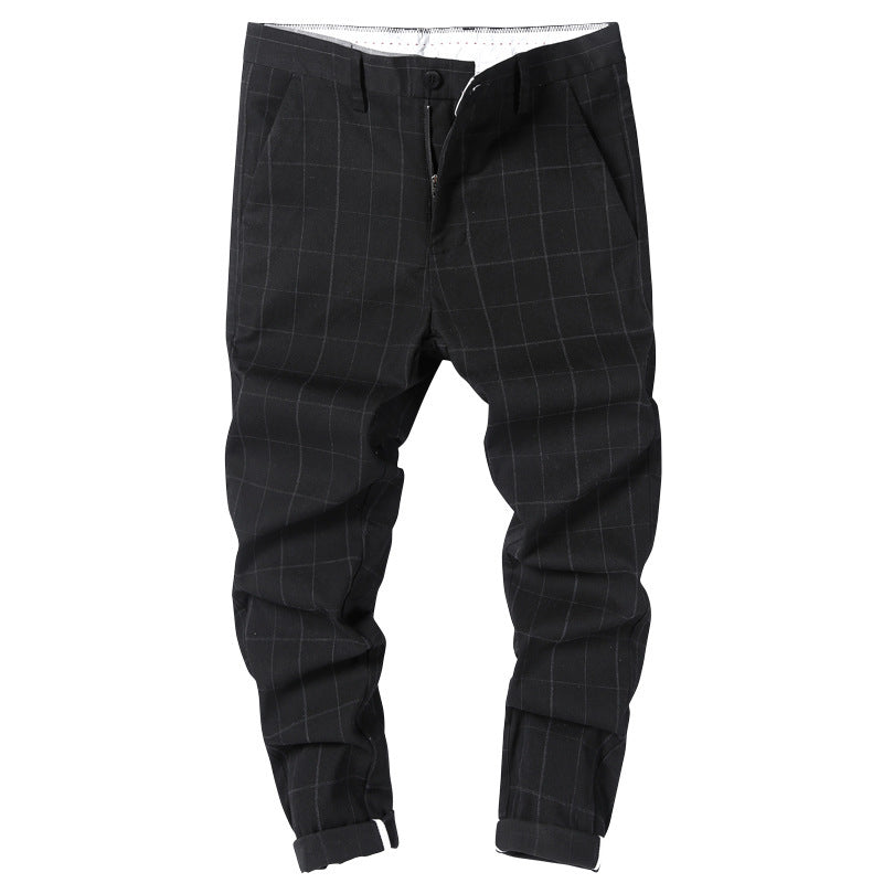 Herren Elegante Kariertes Chino-Hose Echo Archiv