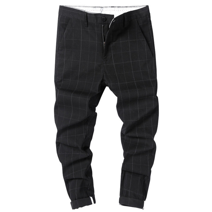 Herren Elegante Kariertes Chino-Hose Echo Archiv