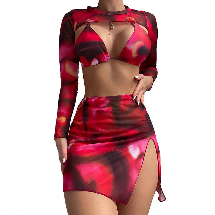 Damen modisches Ensemble mit Cut-Out-Design Echo Archiv