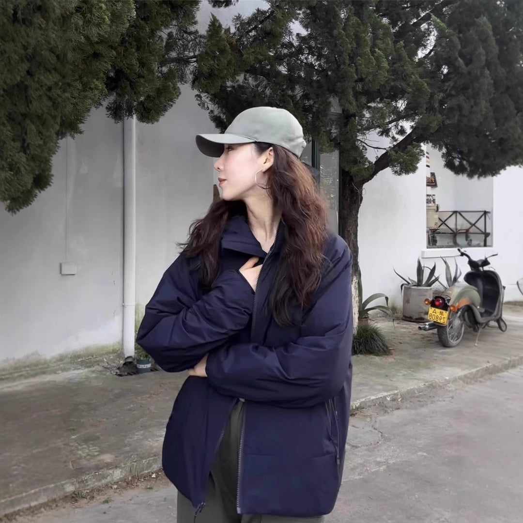 Damen Leichte und bequeme Kapuzenjacke Echoarchiv