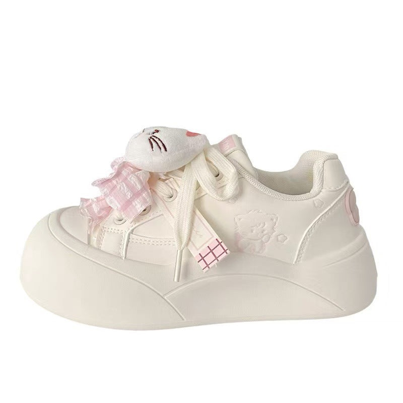 Damen Sportliche Sneaker mit verspieltem Katzenmotiv und weich gepolsterter Sohle Echo Archiv