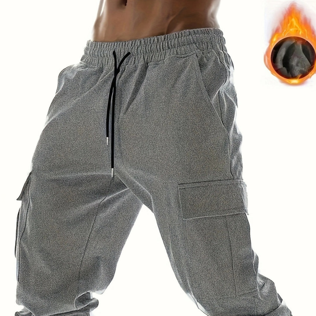 HerrenCargohose mit elastischem Bund und vielseitigen Taschen Echoarchiv