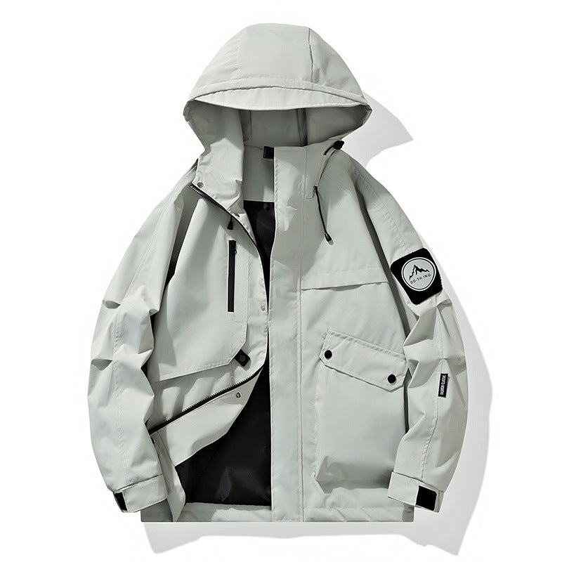 Herren Funktionsjacke mit abnehmbarer Kapuze Echo Archiv