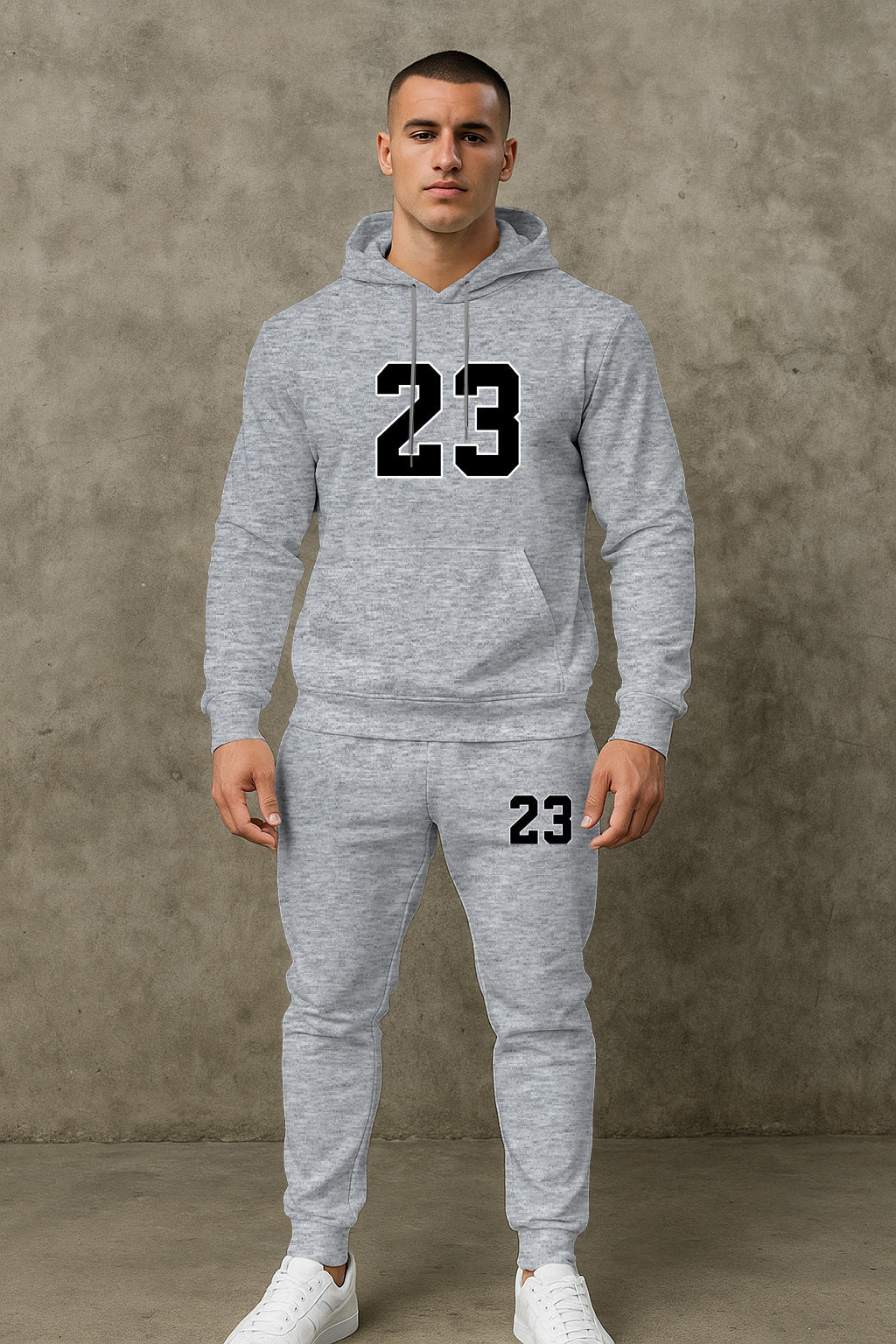 Herren Premium Sportanzug mit lässigem Grafikdesign Echoarchiv