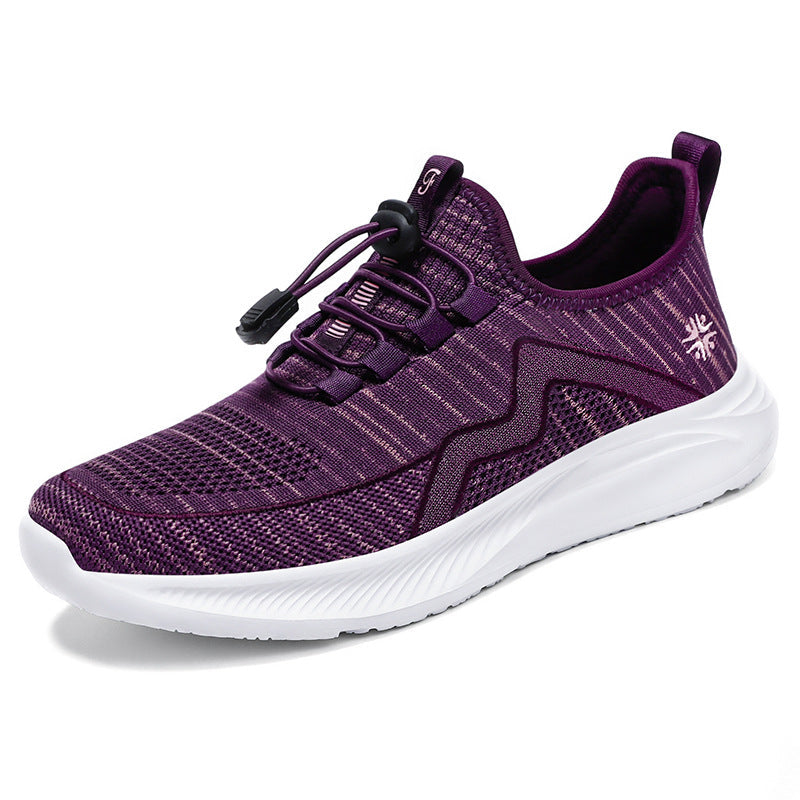 Damen Sportliche Leichtgewicht Sneakers mit elastischem Schnürsystem Echo Archiv