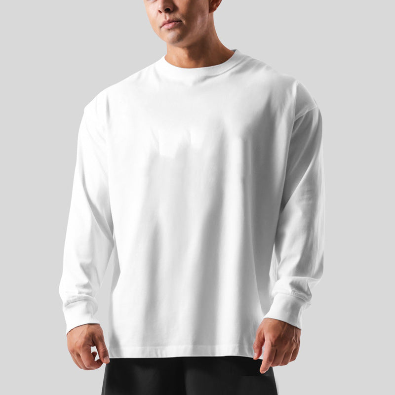 Herren Langarmshirt aus leichtem, atmungsaktivem Stoff Echoarchiv