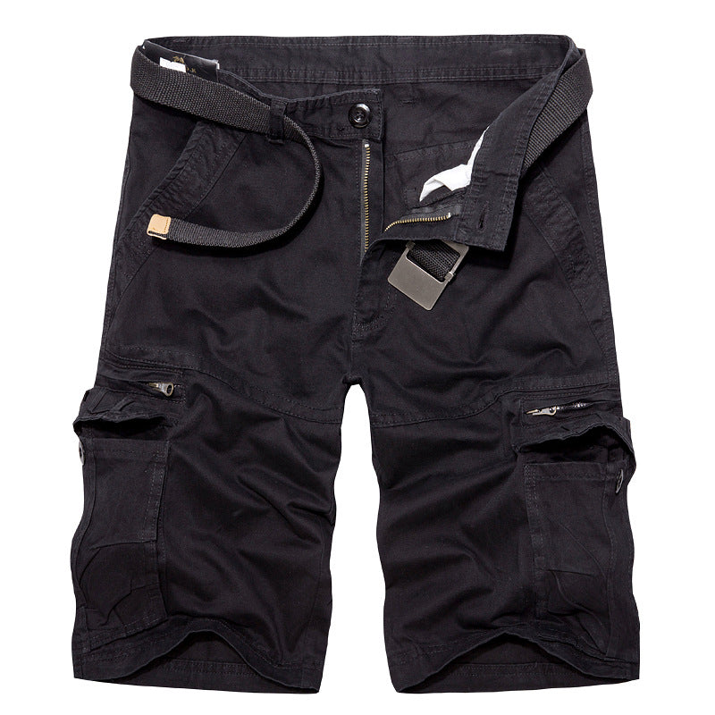 Herren Cargo-Shorts mit multifunktionalen Taschen und verstellbarem Gürtel Echoarchiv