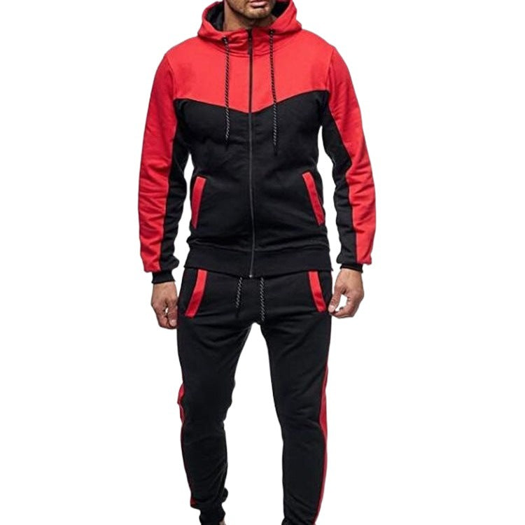 Herren Sportlicher Jogginganzug mit Kapuze und praktischen Taschen Echoarchiv
