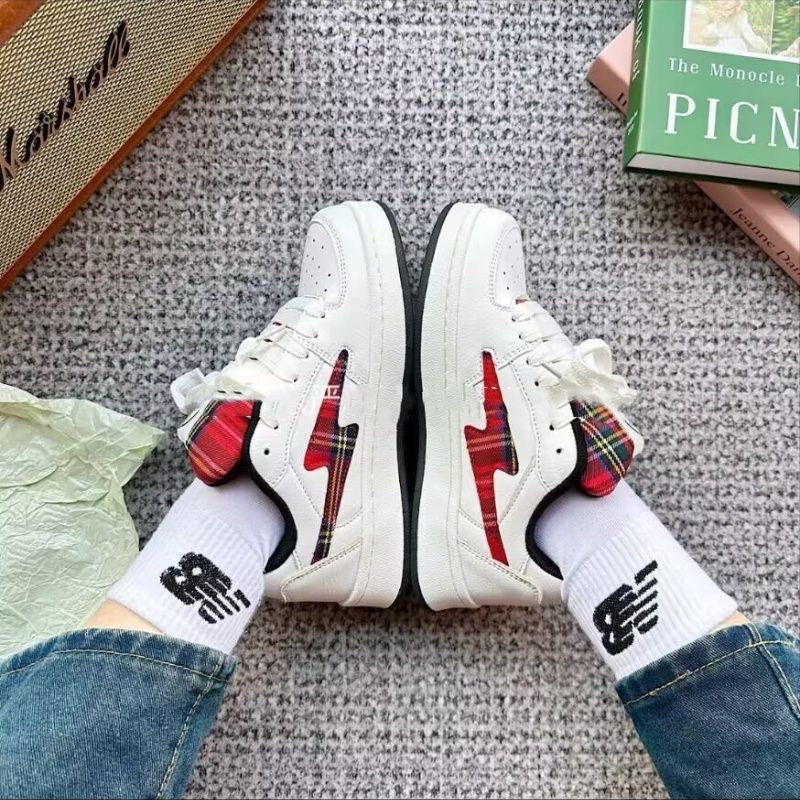 Damen Modische Sneakers mit kariertem Design und komfortabler Dämpfung Echo Archiv