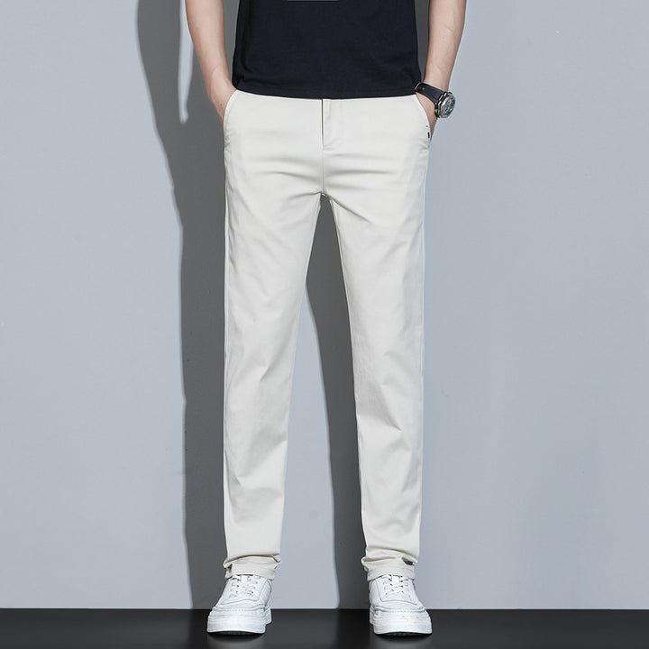 Herren Modische Slim-Fit Stoffhose Echo Archiv