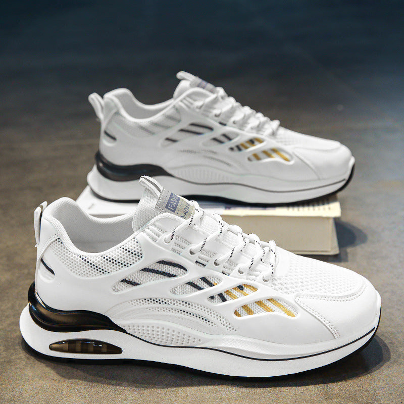 Damen Sportliche Sneakers mit atmungsaktiven Mesh-Einsätzen und dämpfender Sohle Echo Archiv