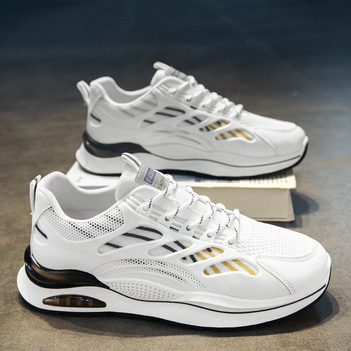 Damen Sportliche Sneakers mit atmungsaktiven Mesh-Einsätzen und dämpfender Sohle Echo Archiv