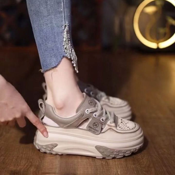 Damen High-Top Sneakers mit gepolsterter Sohle und atmungsaktiver Konstruktion Echo Archiv