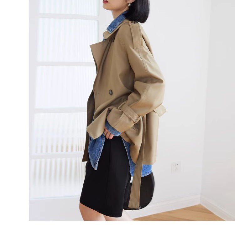 Damen Modische Trenchjacke Echoarchiv
