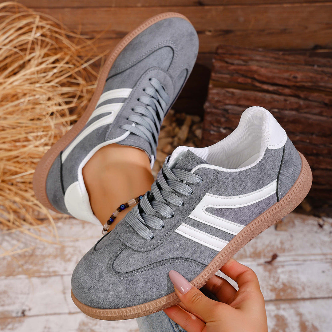 Damen Sportliche Sneakers aus hochwertigem Wildleder mit atmungsaktiver Sohle Echo Archiv