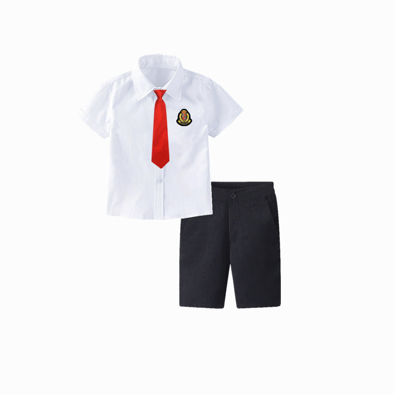 Unisex Elegant und bequemes Set aus Hemd und Shorts Echo Archiv