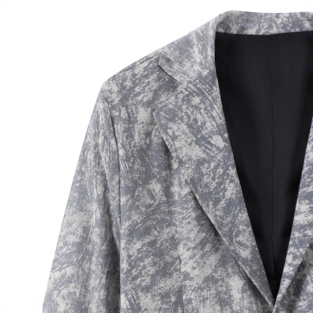 Herren moderner strukturierter Blazer mit einzigartigem Design Echoarchiv