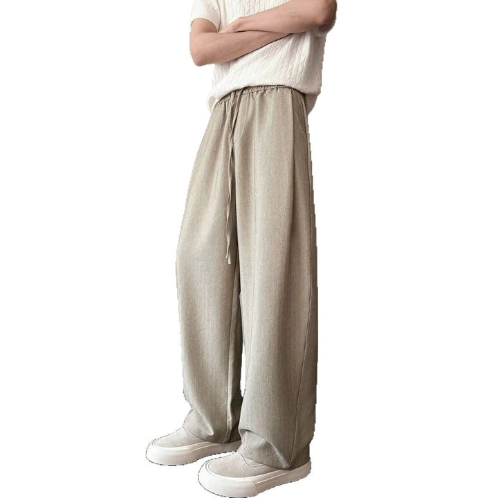 Damen Elegante und bequeme Lockere Stoffhose Echo Archiv