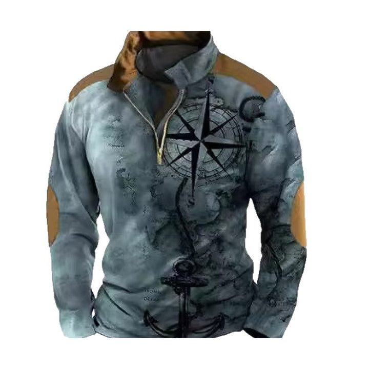 Herren attraktiver Freizeitpullover Echoarchiv