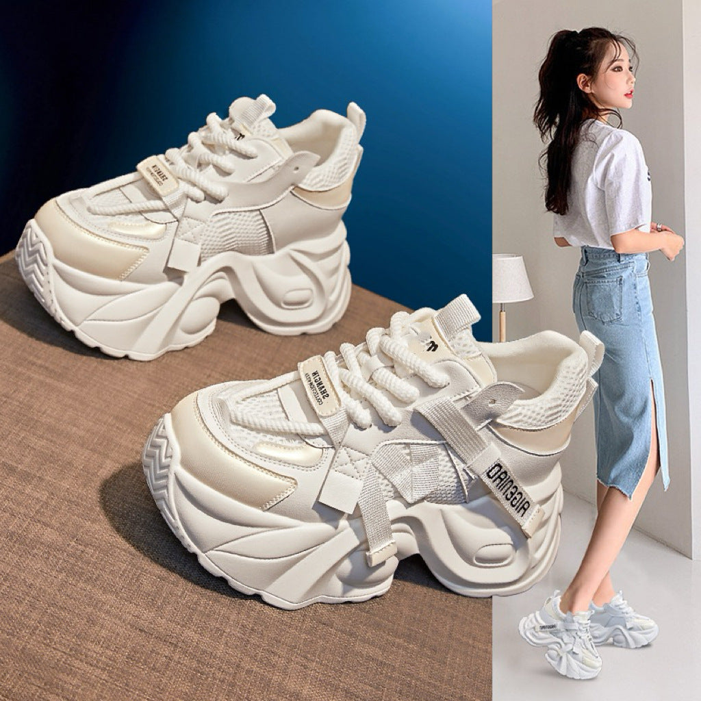 Damen Chunky Sneakers mit futuristischer Silhouette und atmungsaktivem Obermaterial Echo Archiv