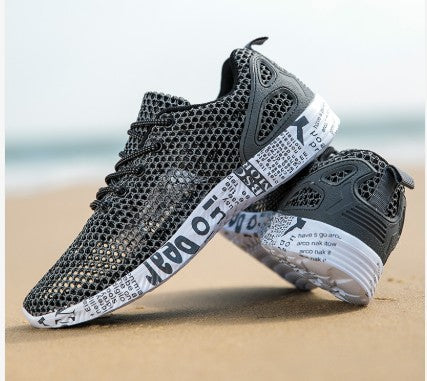 Herren Leichte Atmungsaktive Netz Sportschuhe Echoarchiv
