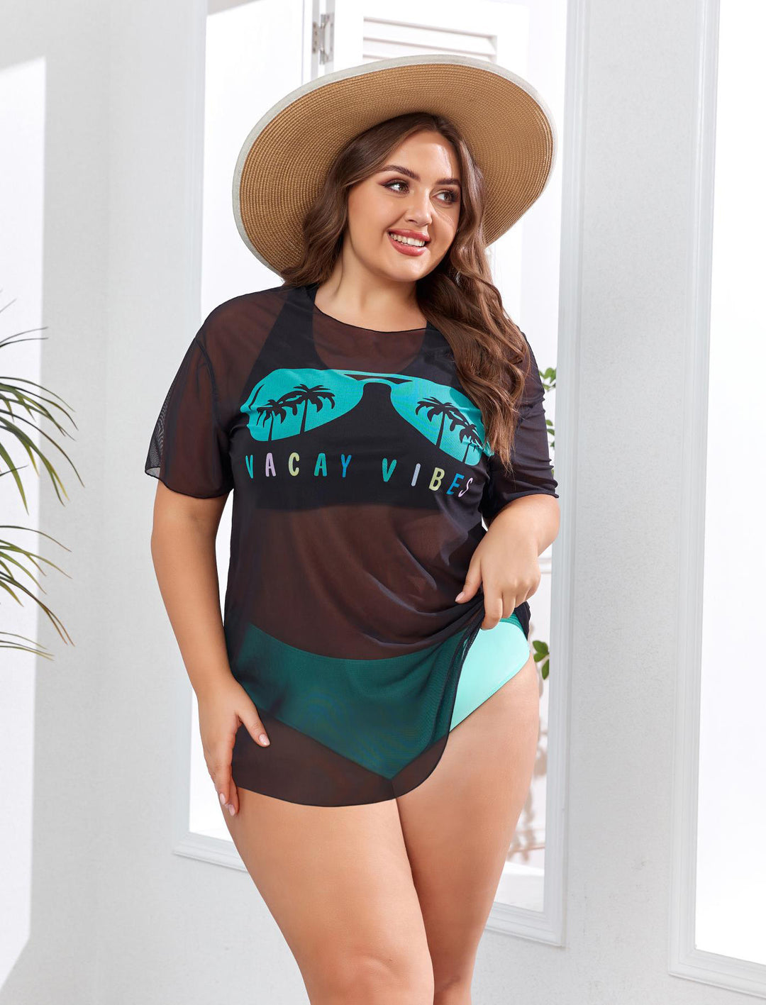 Damen Sportliches Bikini-Set mit leichtem Oberteil und modischem Design Echo Archiv